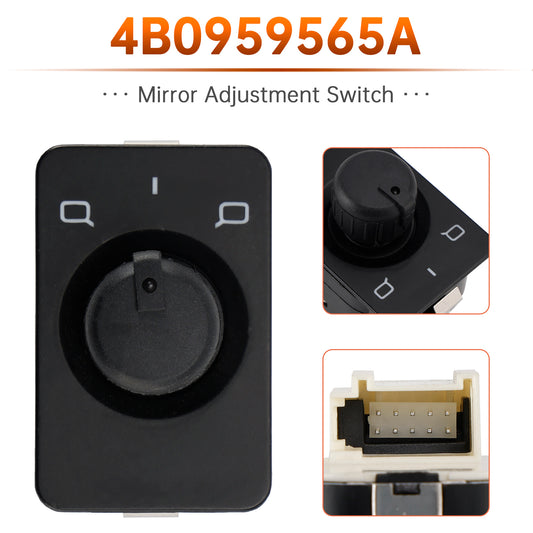 AUDI A3 8L1 A6 C5 4B 4B0959565A Power Mirror Folding Switch