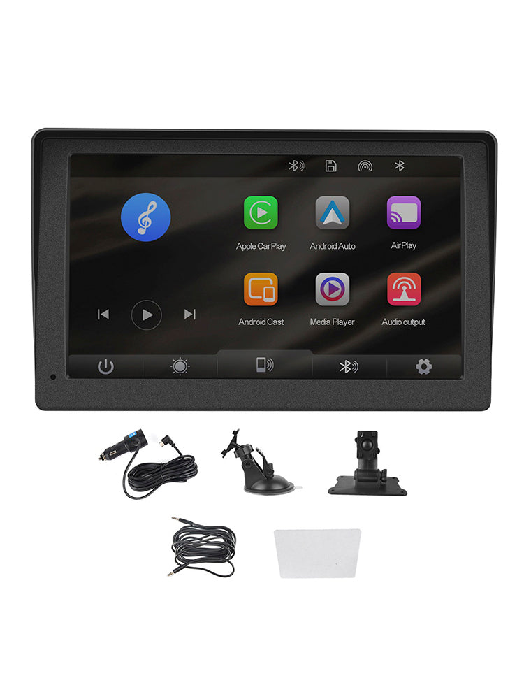 7-inch Car Display Screen Apple CarPlay Android Auto Apple AirPlay 12 LED Camera
