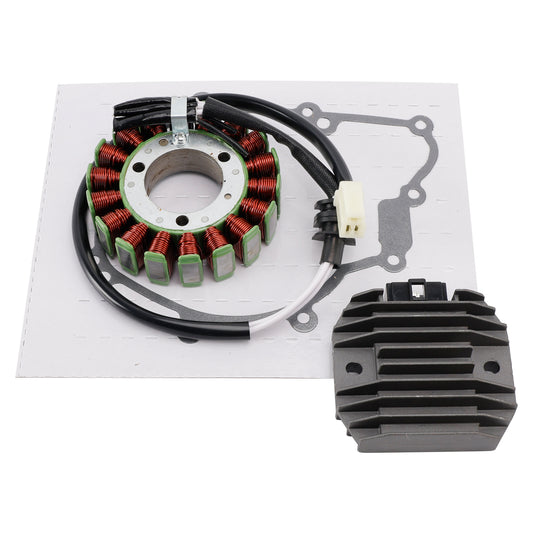 1999-2002 Yamaha YZF R6 5EB-81410-00-00 Stator And Regulator Rectifier W/Gasket