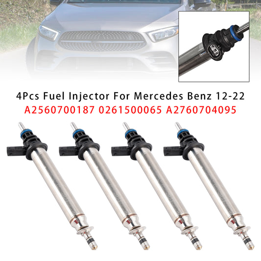 12-22 Mercedes Benz A2560700187 0261500065 A2760704095 4Pcs Fuel Injector