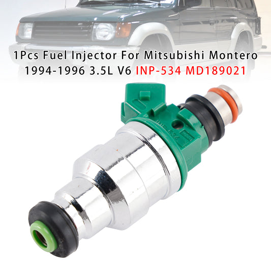 1994-1996 Mitsubishi Montero 3.5L V6 INP-534 MD189021 1Pcs Fuel Injector