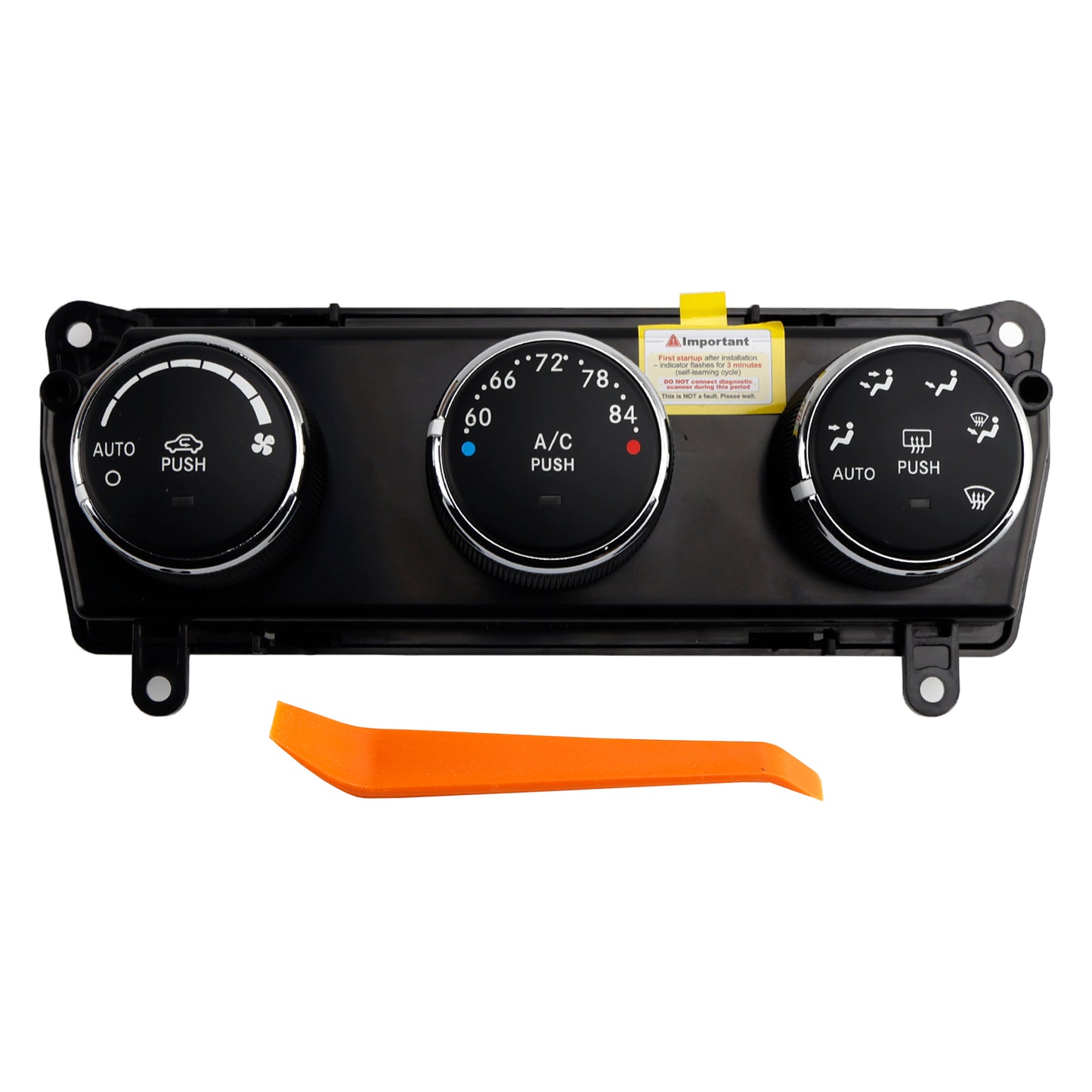 2011-2013 Jeep Wrangler 55111170AD AC Heater Climate Control Panel Module