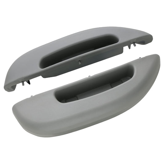1996-2002 Chevrolet Express 1500 All Body Style Front Left & Right Gray 12376630 2PCS Door Armrest Pull Handle Cover