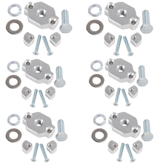 CFMoto ATVs UTVs 6 Pack Aluminum Quick Attach Accessory Anchor Mount Kit