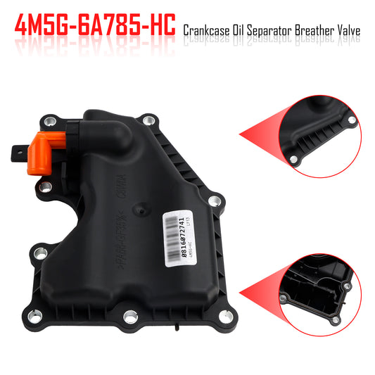 4M5G-6A785-HC Crankcase Oil Separator Breather Valve for Ford C-MAX S-MAX