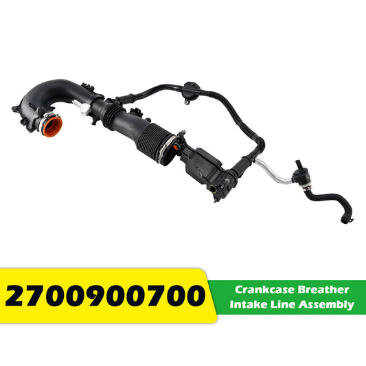 Crankcase Breather Intake Line Assembly 2700900700 for Benz M270 X156 2014-2019