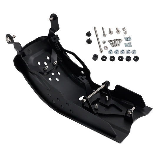 Aluminum Sump Guard Bash Plate Black For Speed 400 Scrambler 400 X 2024-2026