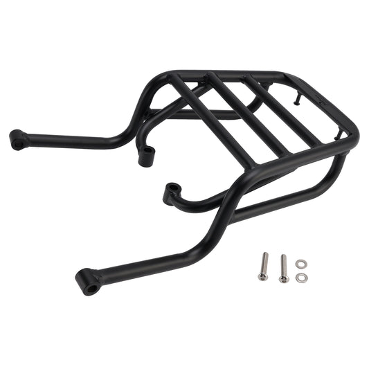 Black Rear Luggage Rack Carrier For Himalayan and Scram 411 2022 2023 2024