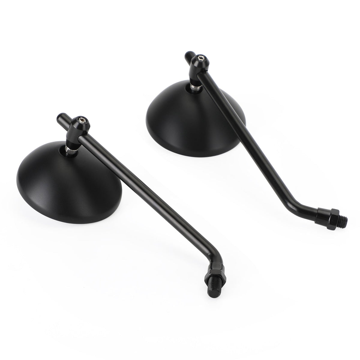 Classic Style Right & Left Black Mirror 10mm R/H For Honda CB Shadow Cruiser