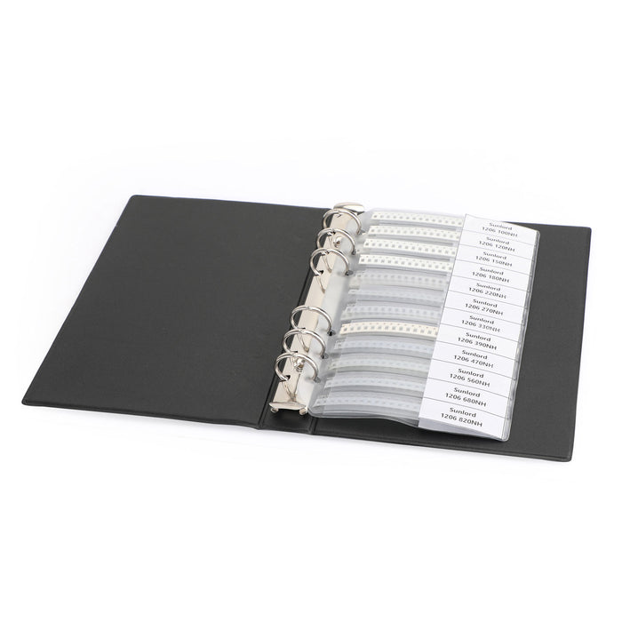 0.6nH-120nH 38 Valuesx50 Sample Book 1900P 0201 SMD Chip inductance Assorted Kit