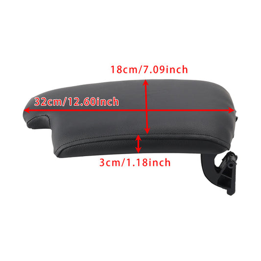 BMW E90 E91 E92 E93 51169134486 Black Leather Armrest Centre Console Lid