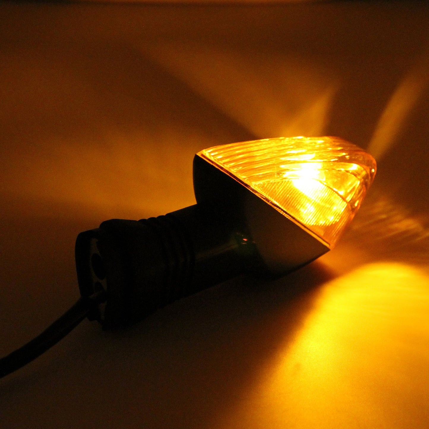 Rear Turn Signals Fit For Kawasaki ZX-6R 2009-2011 Z1000 2007-2009 KLE 650 Versys 2007-2008 Nijia 650R 2006-2008 Amber Champoo