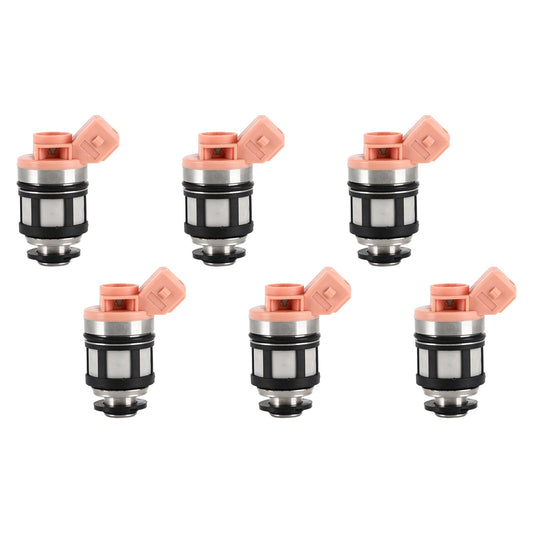 1995-1995 Nissan Pickup 3.0 V6 6PCS 1660088G00 Fuel Injector 1660088G10