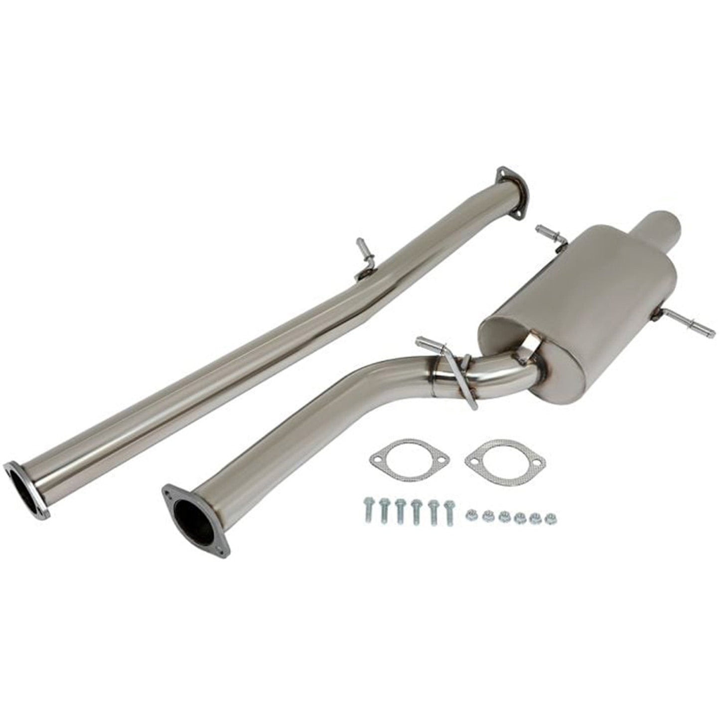 2002-2007 Subaru Impreza 2.5L Oval 3.5" Tip Catback Exhaust Muffler Pipe System