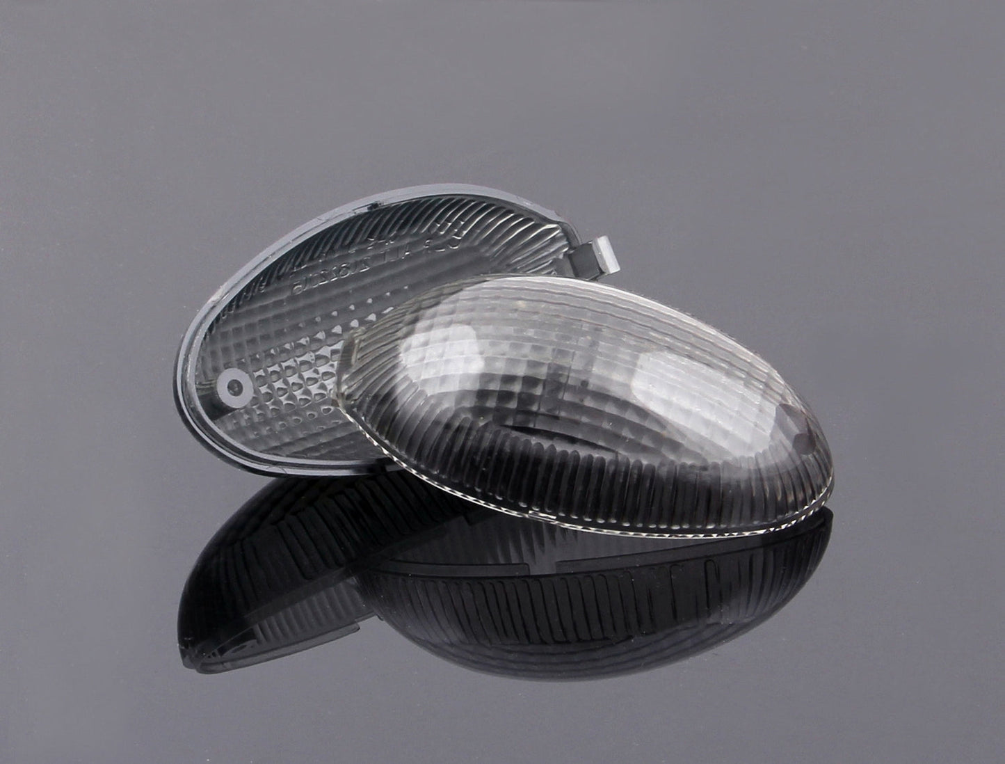 Front Turn Signals Lens For Ducati Monster 2006-2010 Smoke Champoo