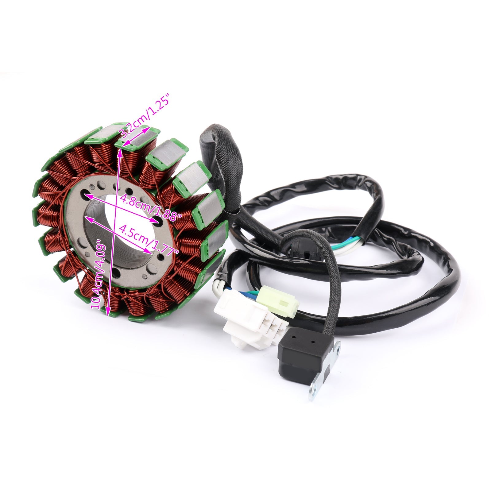IITA Bobine Stator Magnéto Bobine Stator Moto Pour XP500 530 Pour TMAX Pour XP500A 530 Pour XP530 Pour TMAX 530 Pour XP560 Pour TMAX 560 59C-81410-00 BC3-81410-00 Stator Magnéto Moteur