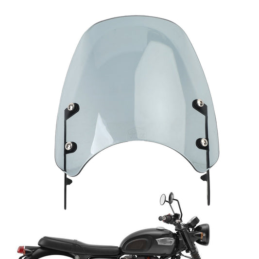 ABS Plastic Motor Windshield WindScreen for Triumph Bonneville T100 T120 Gray