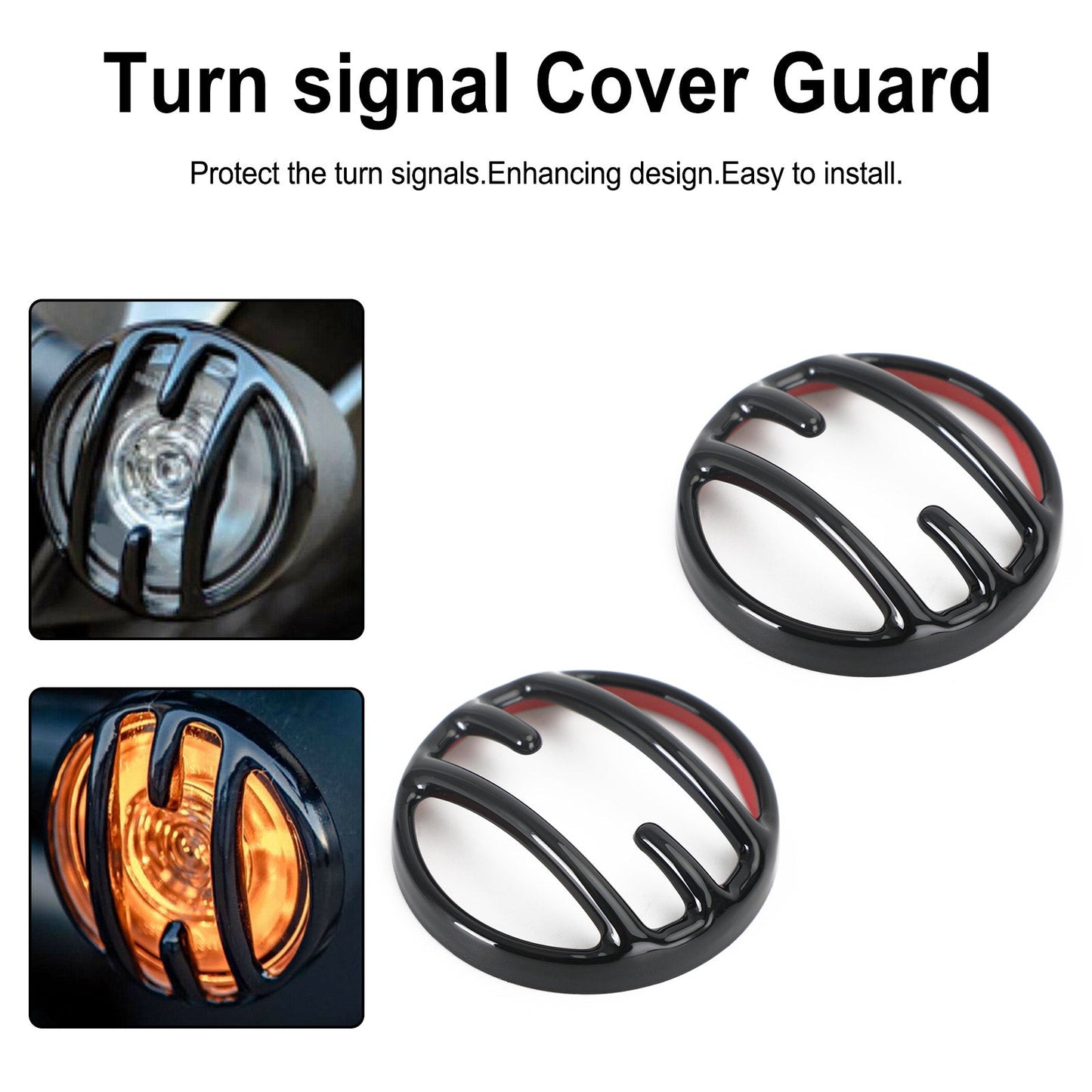 INDICATOR SIGNAL LIGHT COVER GUARD ABS FOR HONDA REBEL CMX 300 500 2017-2021 Champoo
