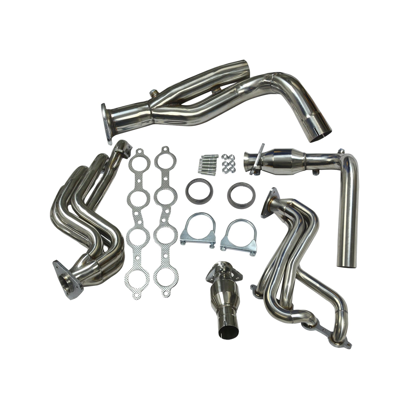 CORSA Performance Header Connection Pipes for GMC Sierra 2009-2013 main image 0