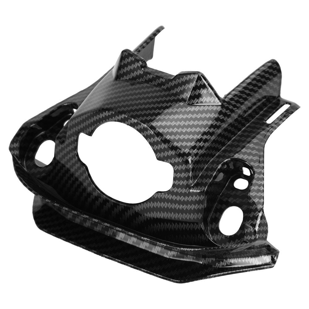 Carbon Front Key Lock Cowl Trim Cover for Honda CB650R CBR650R 2019-2021
