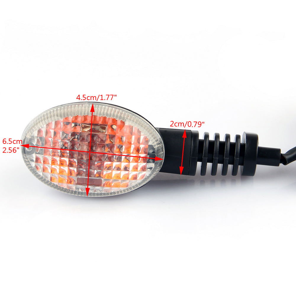Kawasaki VN650 EX250R KLX250 Front Rear Turn Signals Blinker Indicator Champoo