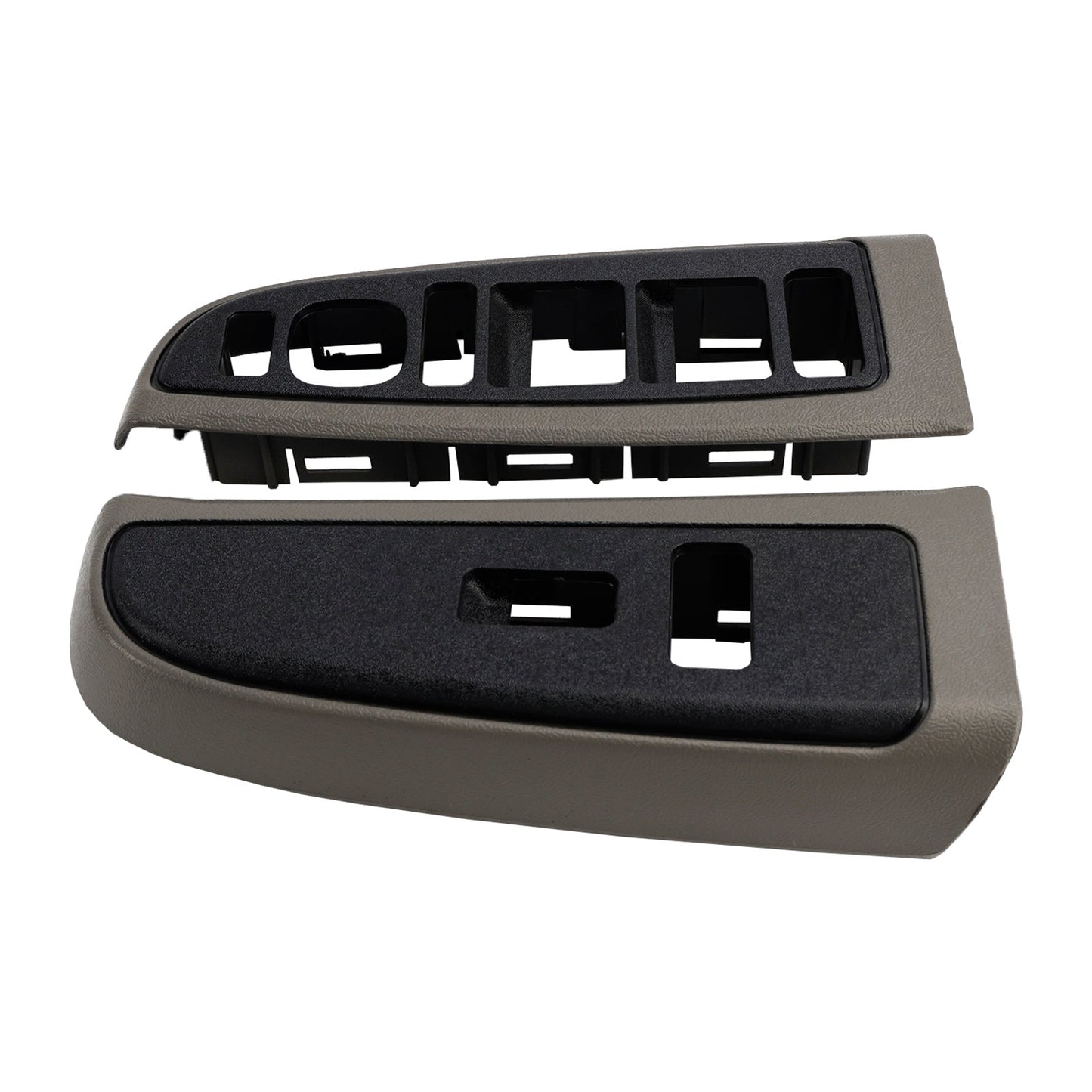 2003-2007 GMC Sierra 1500 2500 3500 Front Tan Window Switch Trim Bezel 89045119 89045129