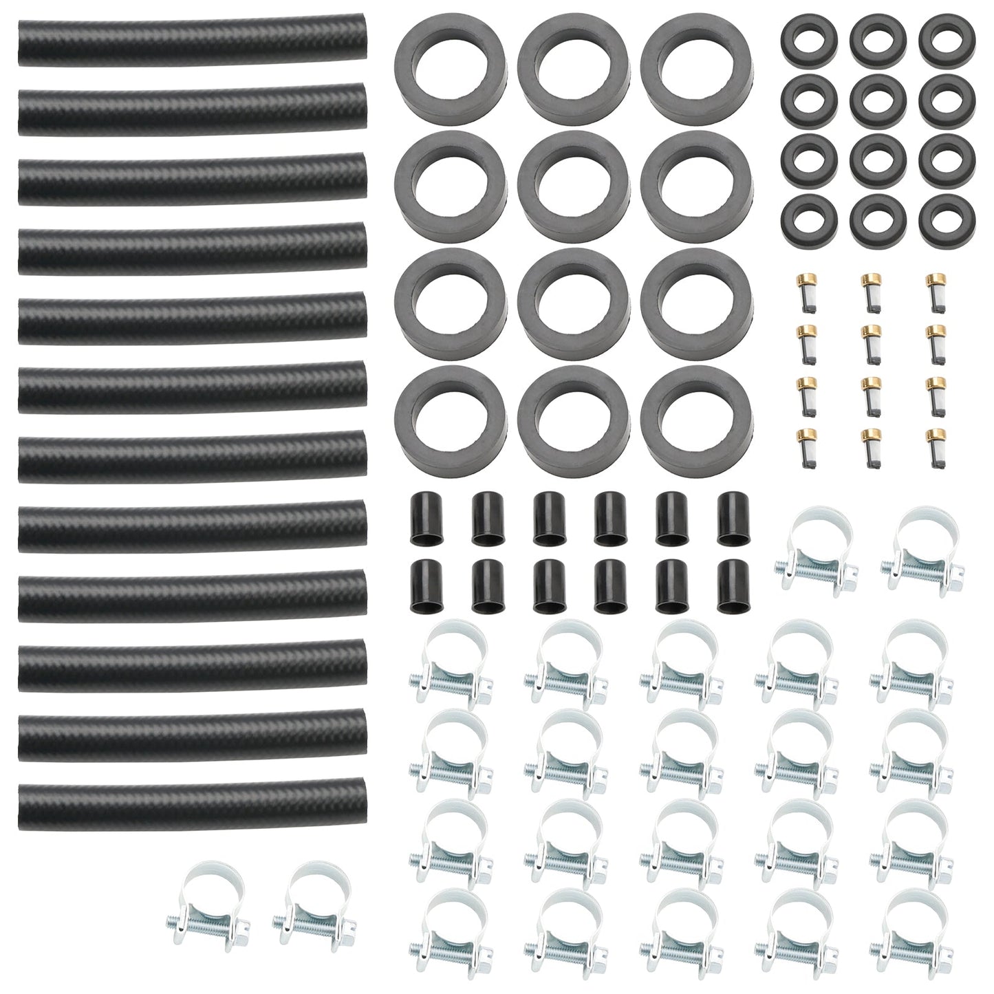 1970-1990 Subaru Loyale 12Pcs Fuel Injector Repair Kit Replacement