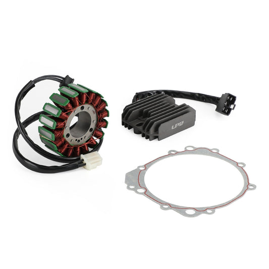 1996-1999 Suzuki GSXR750 GSX-R750 Regulator Rectifier 32800-33E00+Stator Coil 31401-33E00+Gasket Cover 11483-33E01