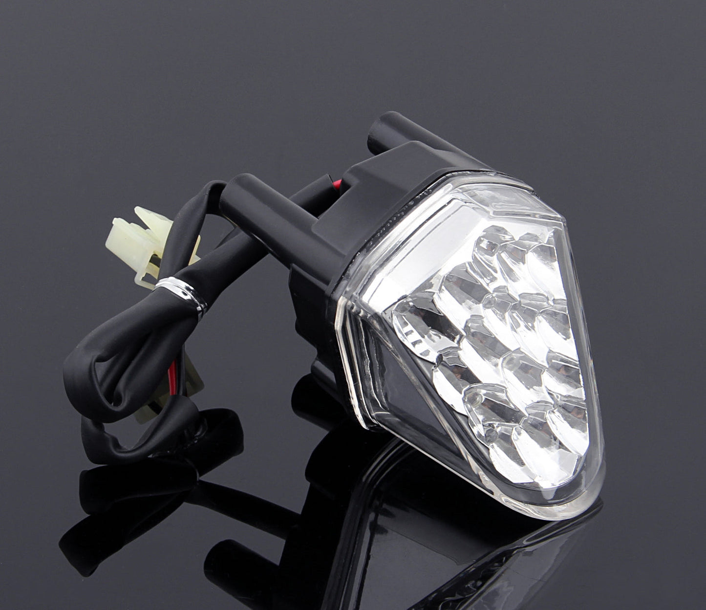 LED Rear Night Running lights For Yamaha YZF 600 R6 2006-2007 Clear Champoo