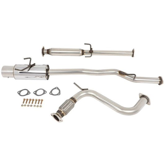 4.5" Muffler Tip /Cat Back Exhaust System for 1994-1997 Honda Accord 2.2L