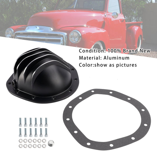 1962-1982 Chevy/GMC 8.75" truck 12 Bolt Black Aluminum Differential Rear End Cover YI217826T