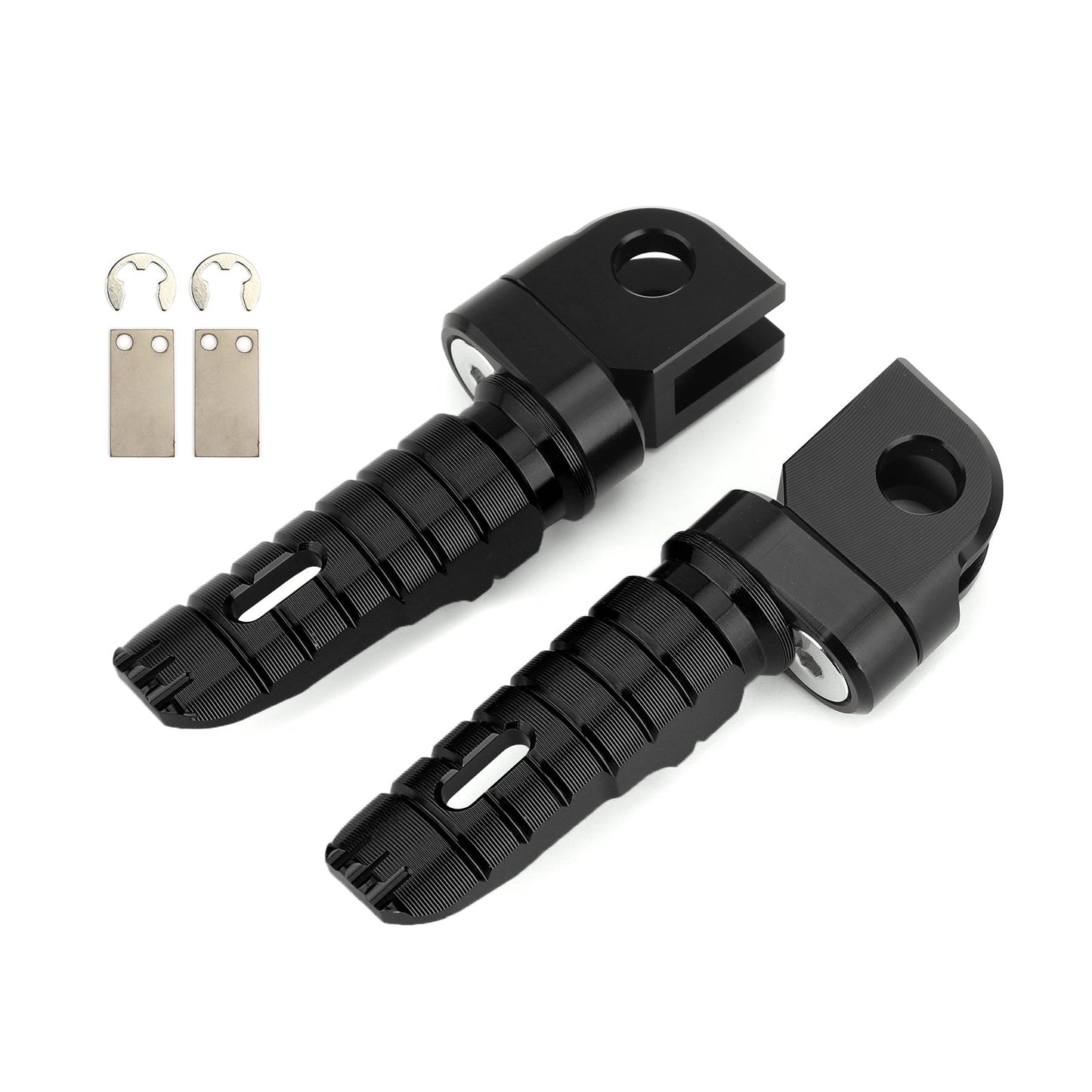 17-20 KAWASAKI Z650 Front Footrests Foot Peg Black