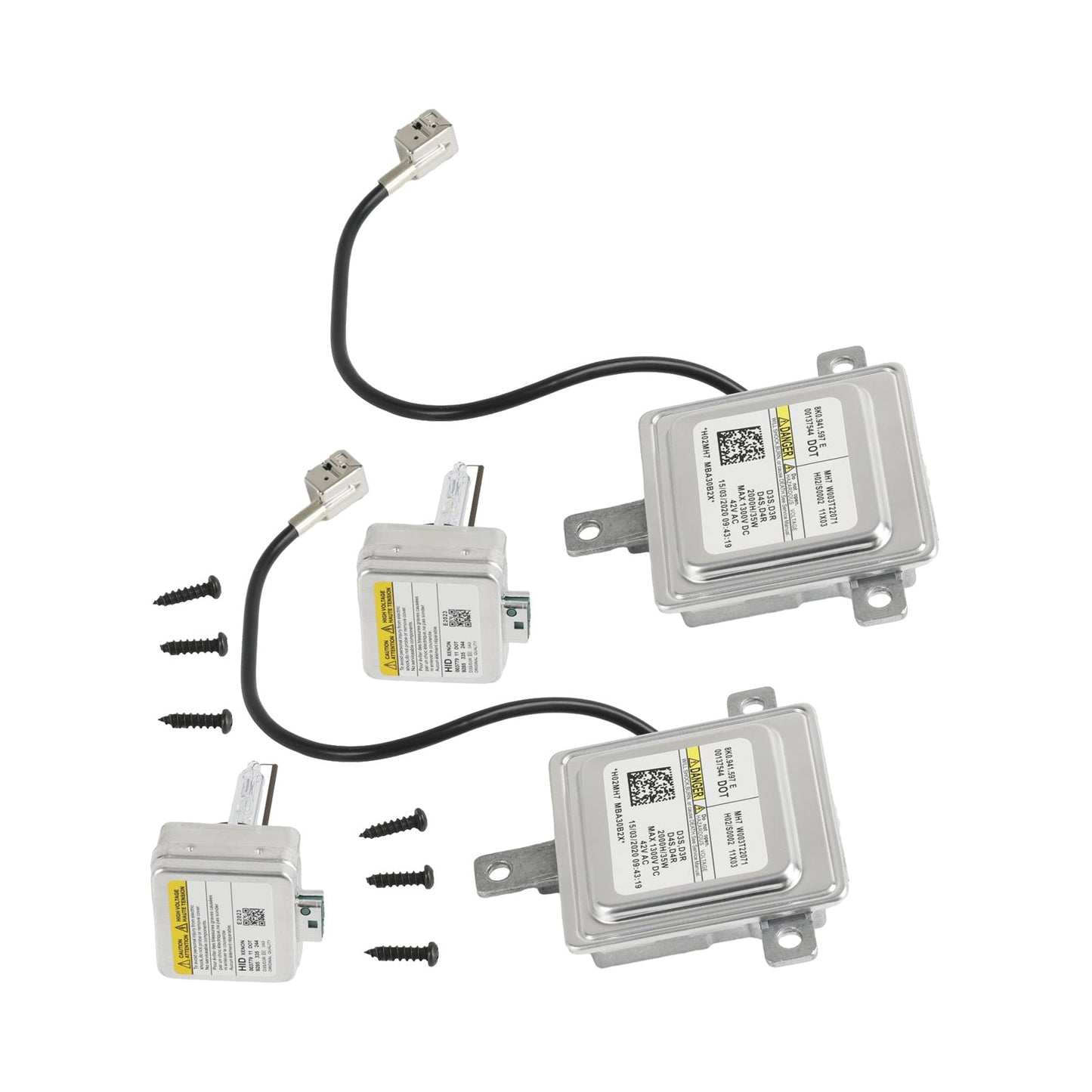 2010-2016 Audi A4 S4 Xenon Ballast & D3S Bulb HID Light Control Unit Module 8K0941597E