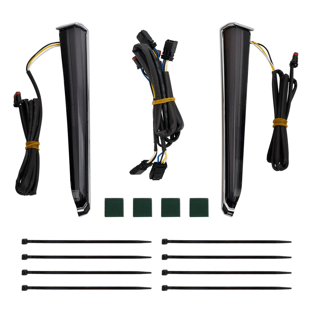 45801 LED Fang Lower Fairing Lights for Touring Road Glide 2014-2023 Champoo