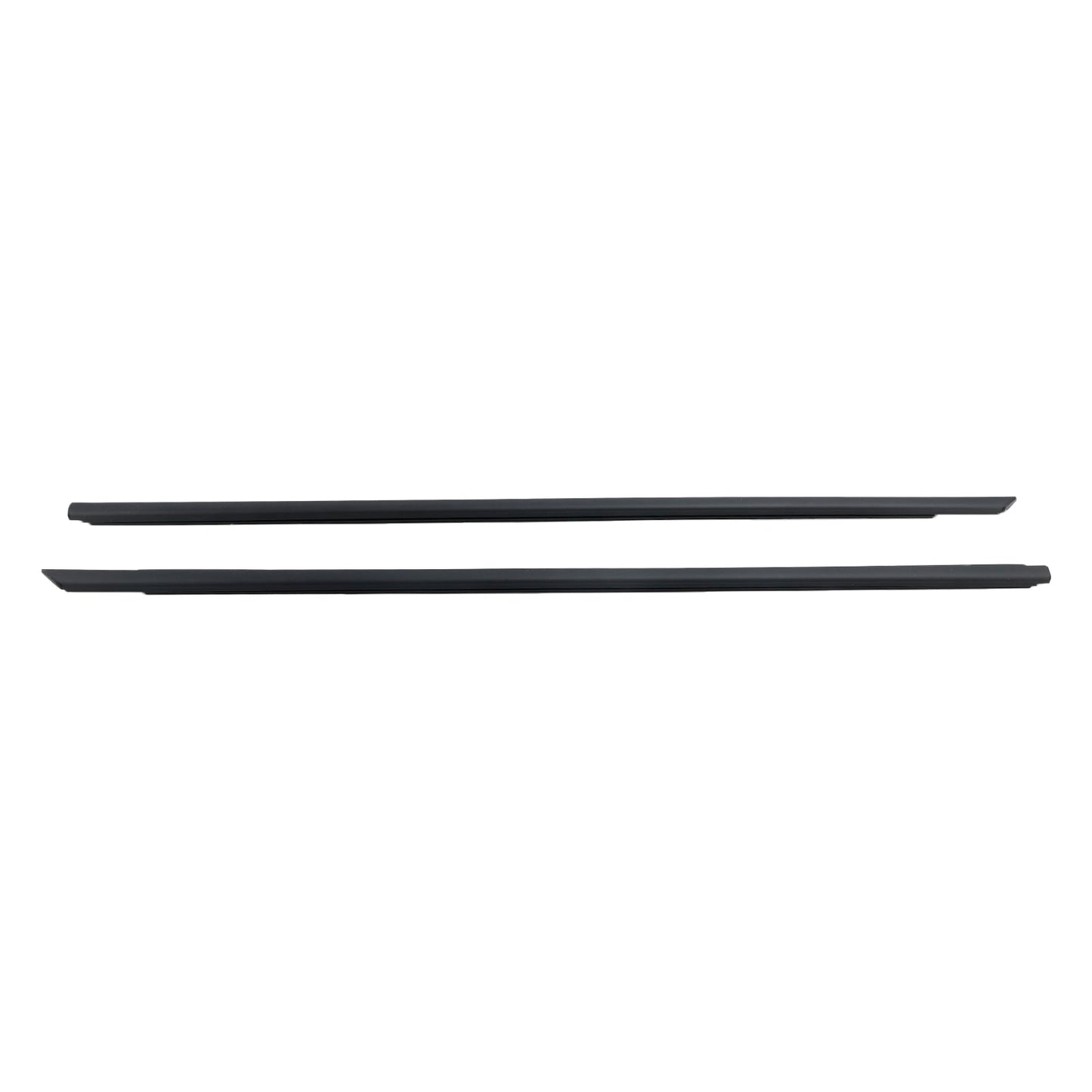 2008-2017 Dodge Challenger 2pcs 55399123AG 55399122AG Front Door Window Belt Weatherstrip