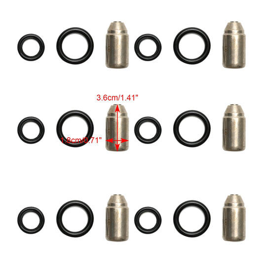 Caterpillar CAT 3406 3406B 3408 6PCS Injectors Nozzle Service Group 8N8796 7S-9891 7S-8722 8N-4694