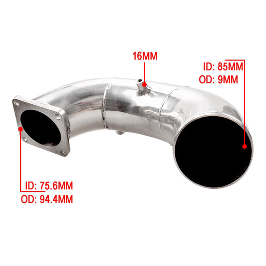 1994-1998 Dodge 5.9L 12V Cummins Diesel 3.5" Air Intake Elbow Charge Pipe