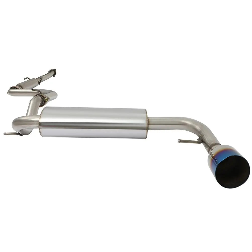 1990-1991 Honda CRX 1.5L 4.5" Burnt Muffler Tip Racing Catback Exhaust System