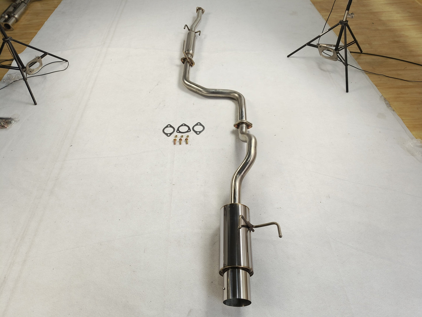 1992-2000 Honda Civic 2DR/4DR 2.5 Pip 4Inch CatBack Exhaust System-Drift Spec