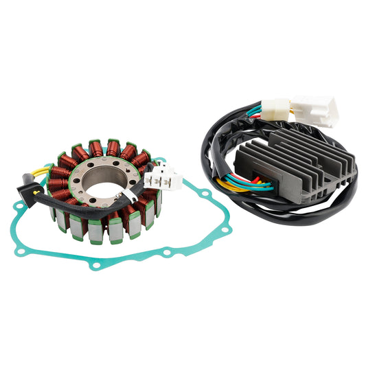 2001-2006 Honda CBR 600 F4i/F Magneto Coil Stator 31120-MBW-J21+ Voltage Regulator 31600-MBW-D21+ Gasket Assy 11392-MBW-000