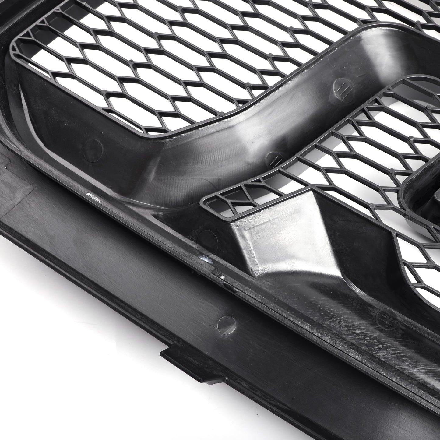 Dodge Ram 1500 2013-2018 Big Horn / Rebel Style Front Bumper Grill Black Replacement Grille W/ LED Light
