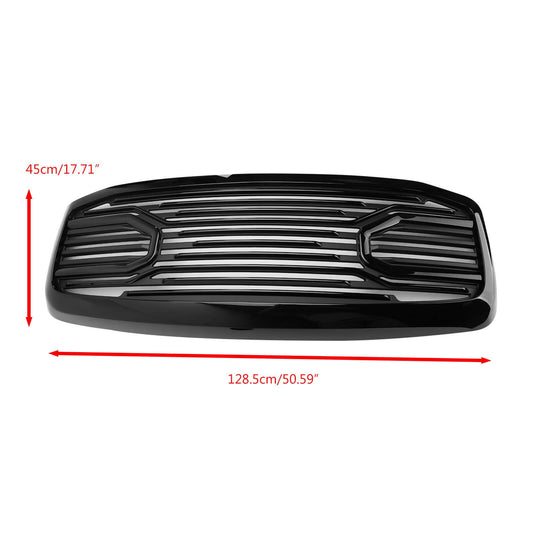 Dodge RAM 1500 2500 3500 Big Horn Black Grille 2006-2008 Mesh Front Bumper Grill