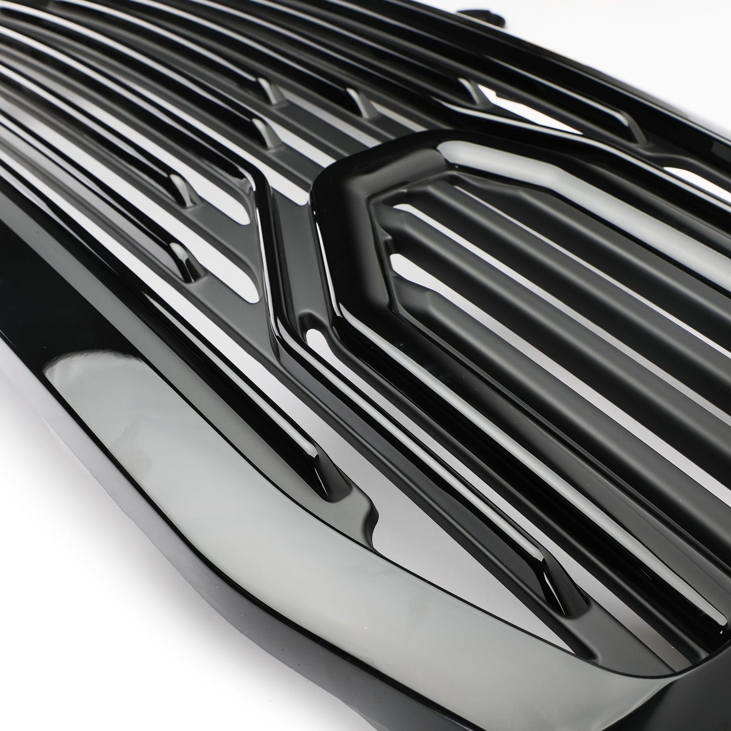 2006 2007 2008 Big Horn Style Dodge Ram 1500 2500 3500 Black Grille Front Bumper Radiator Grill