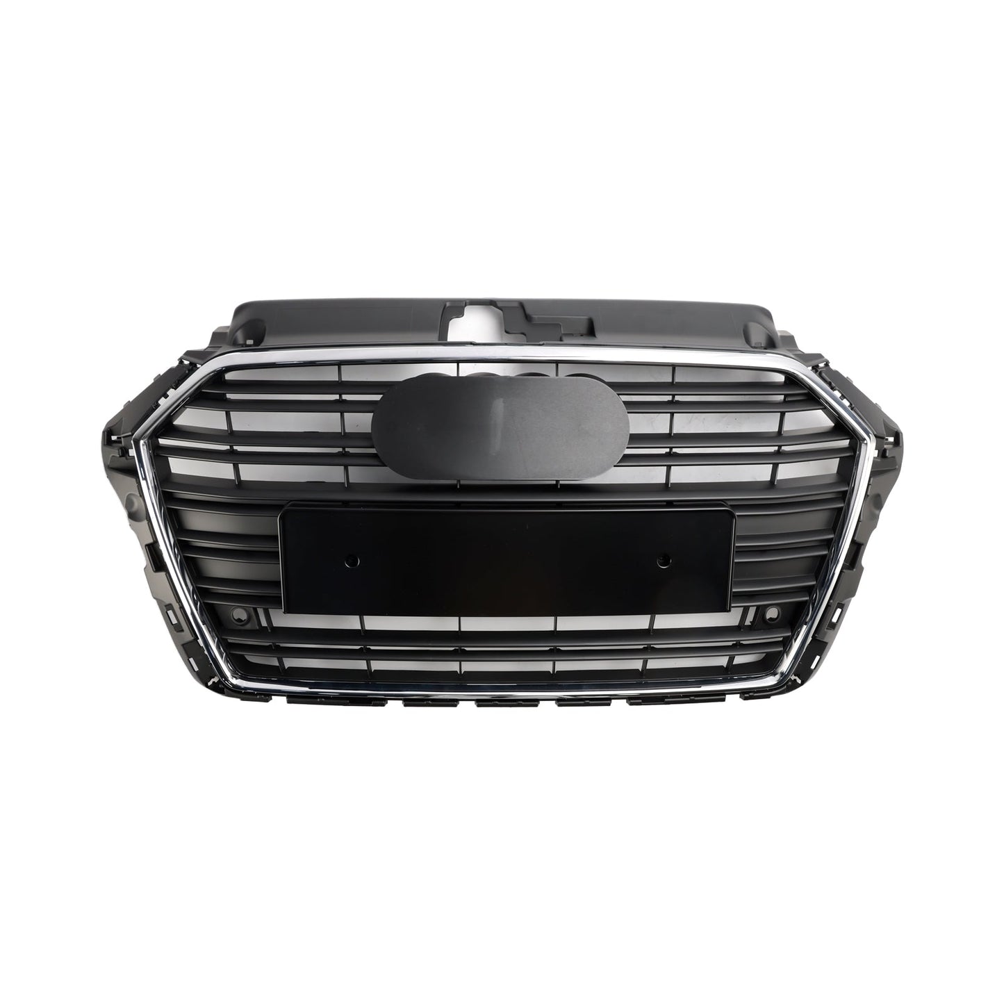 Audi A3 / A3 Sline / S3 2017-2019 Front Grille Chrome Black Slat Replacement Grill