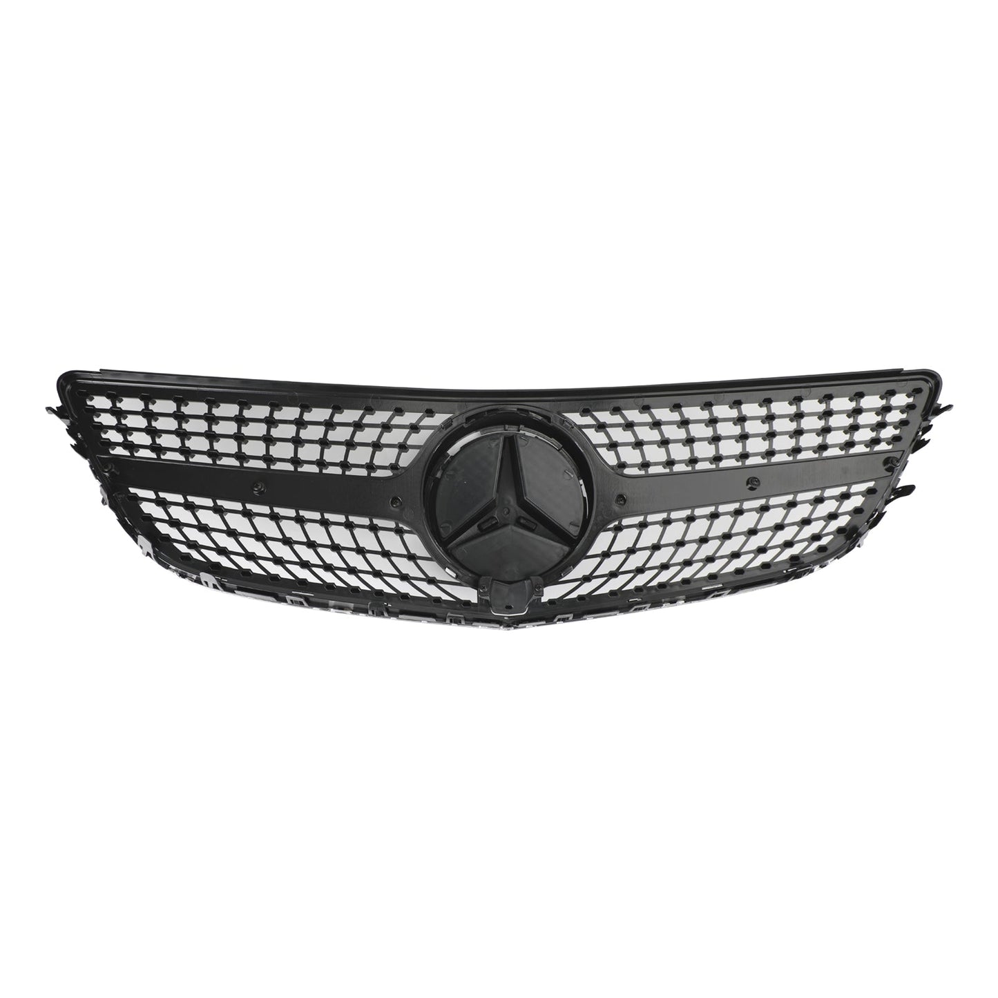 2014-2017 E-Class W207/C207 Coupe Mercedes Benz Diamond Style Front Grill Chrome Grille With Star Emblem