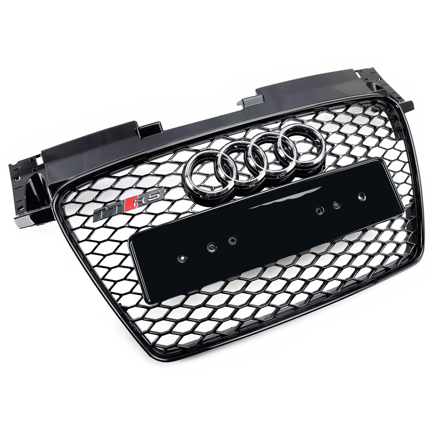 Audi TT TTS J8 MK2 2006-2014 RS Style Front Honeycomb Grill Replacement Black Grille