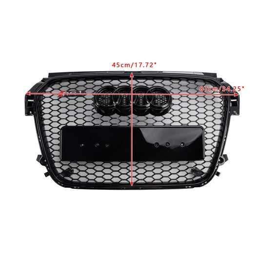 Audi A1 / A1 S-Line 2010-2015 Front Grille Honeycomb / Slat Style Air Intake Radiator Grill