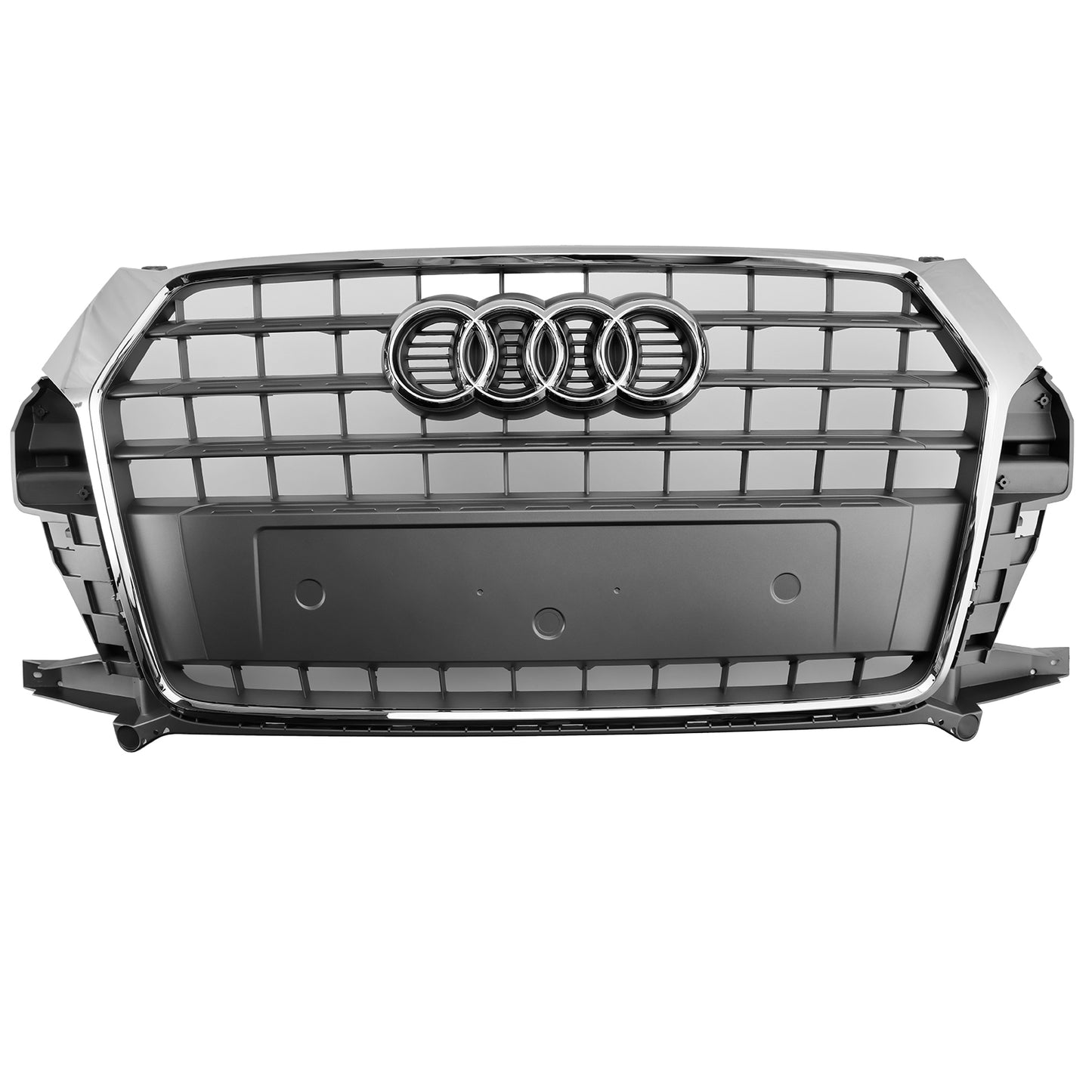 Audi Q3 8U 2016-2018 Facelift Chrome Front Bumper Grill Grille 8U0853653M