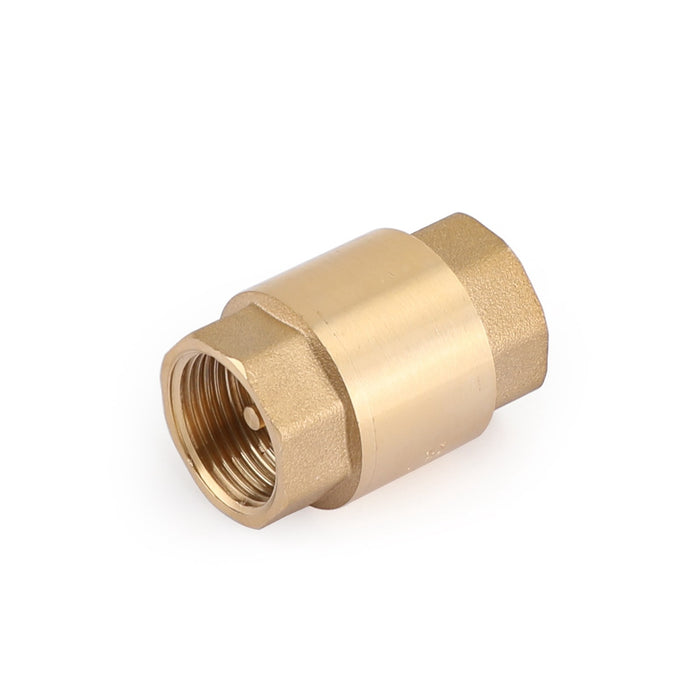 DN15 1/2" NPT In-Line Check Valve Brass Spring Loaded Inline 200PSI, 1/2" DN15