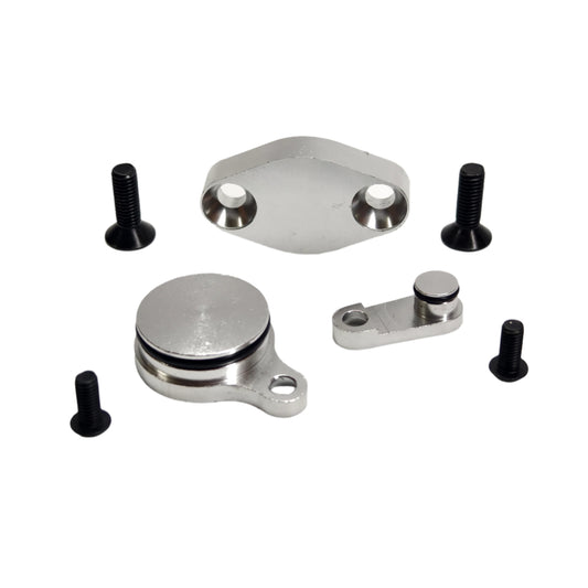 5.3 6.0 LS EGR+EVAP Valve Block Off Plates Kit Purge Solenoid Plug Intake/Exhaust 5.3 6.0 LM7